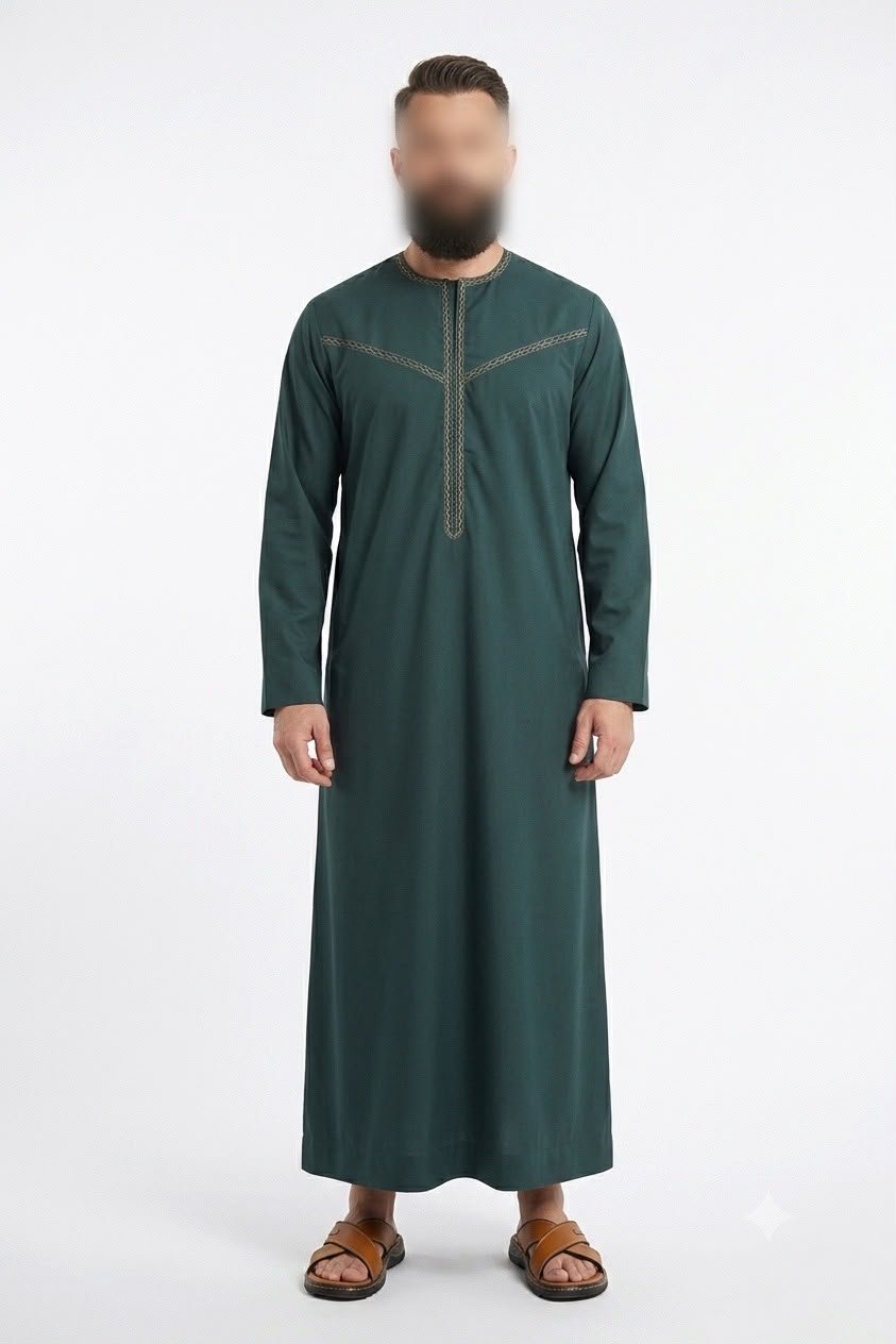 Signature Embroidered Thobe