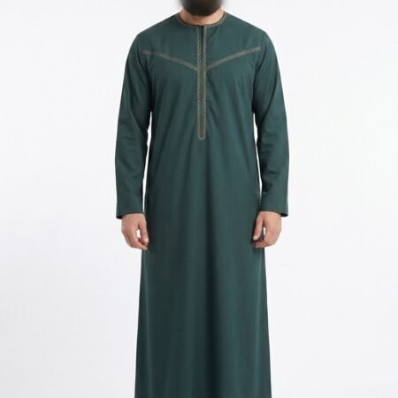 Emerald Emirati Thobe