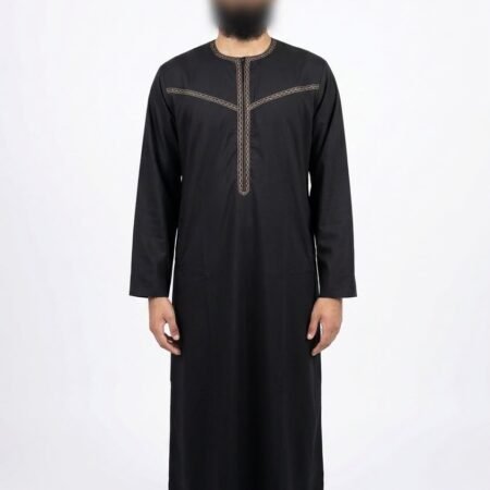 Midnight Emirati Thobe